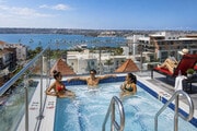 Hot tub with Bay views - Vici Luxury Rentals
