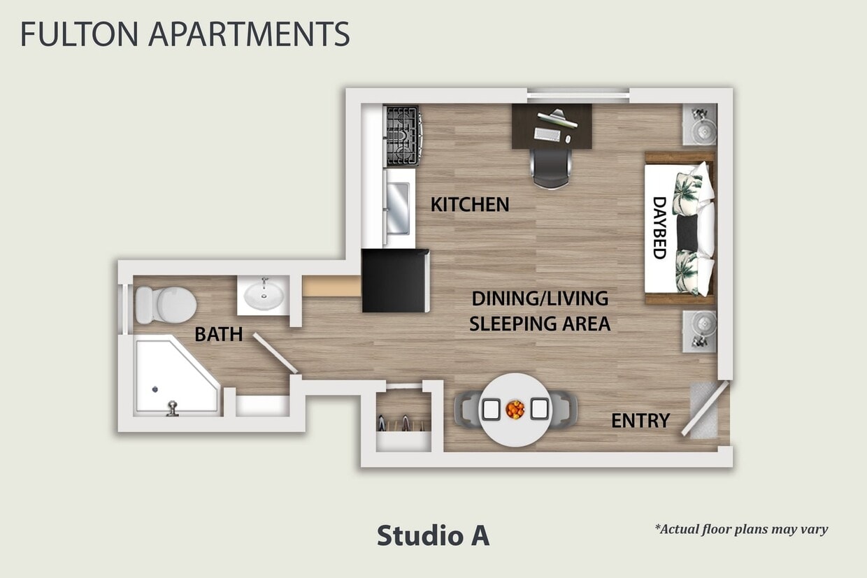 Floor Plan - Studio