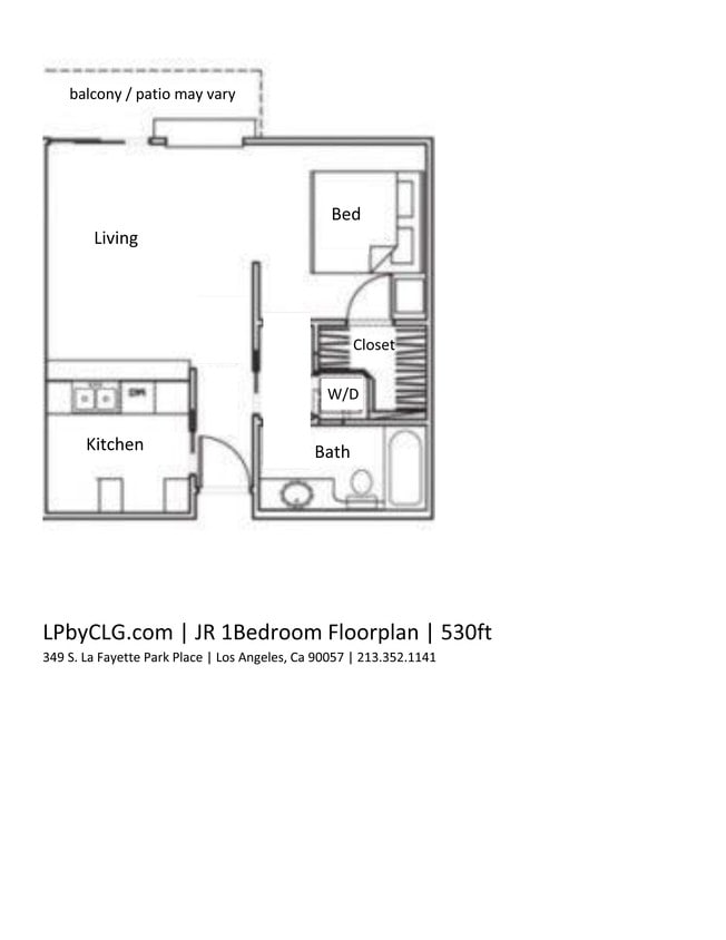 Floor Plan - Jr Bedroom