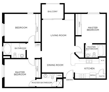 Floor Plan - Wilshire B