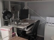 Desk under loft - 8315 Kenyon Ave Apartment Unit 8315 Kenyon ave