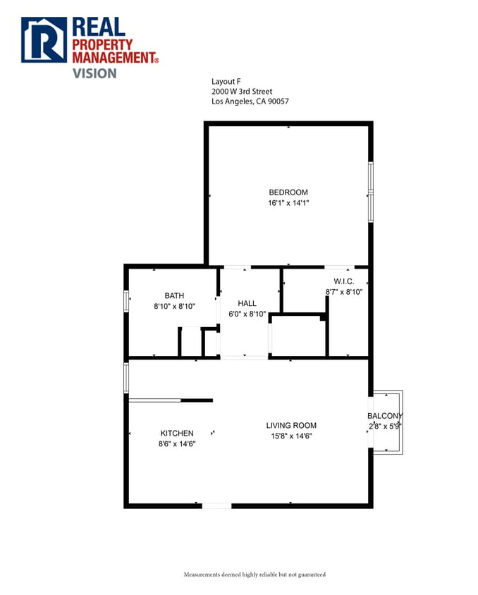 Floor Plan - Layout F