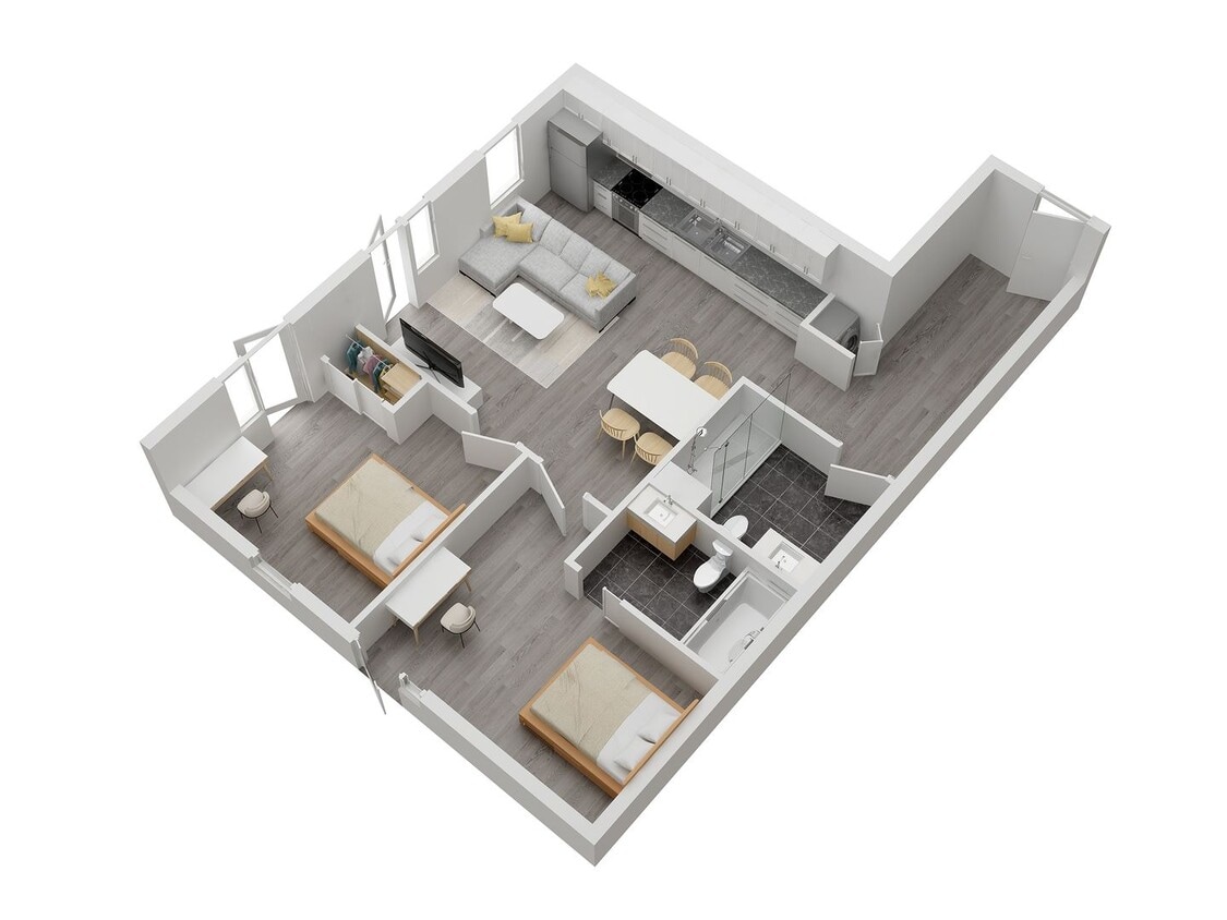 Floor Plan - Orion 1192 35th - Unit 103