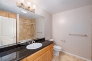3BR, 2BA - 1,350SF - Primary Bathroom - The Cove at Bear Valley