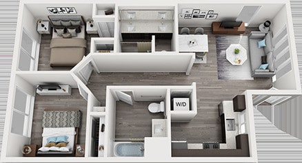 Floor Plan - Model D