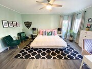 Bedroom 1 - 300 sq ft ensuite w/desk. - 1104 S Hayworth Ave House