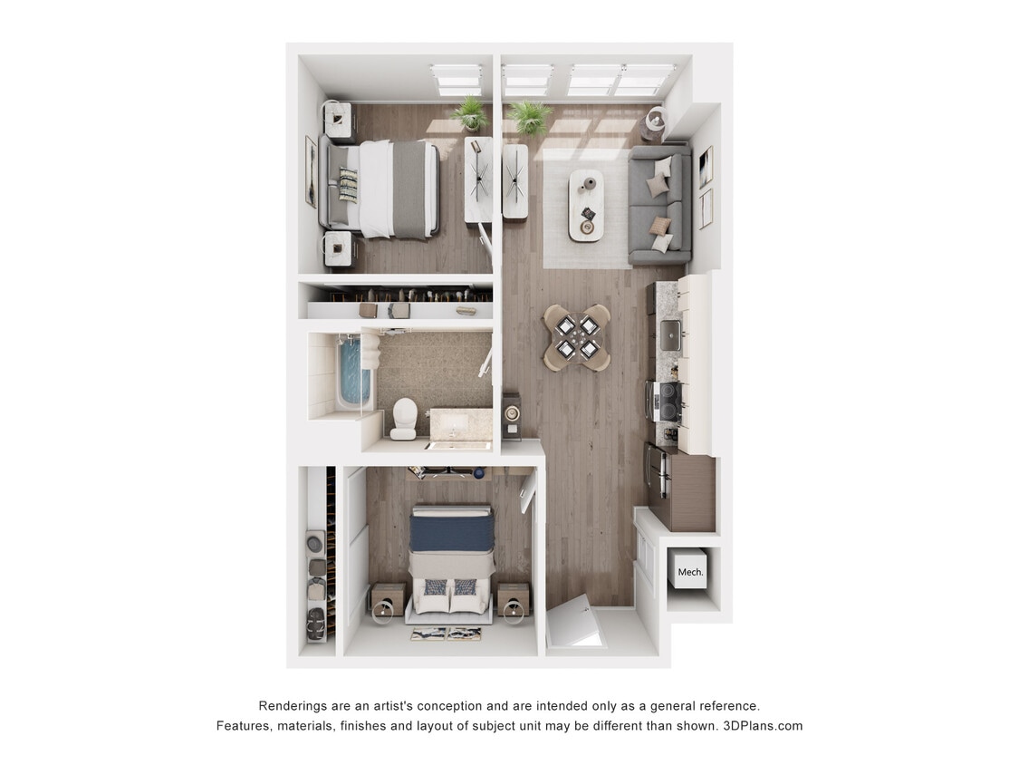 Floor Plan - L2 - 2 Bedroom