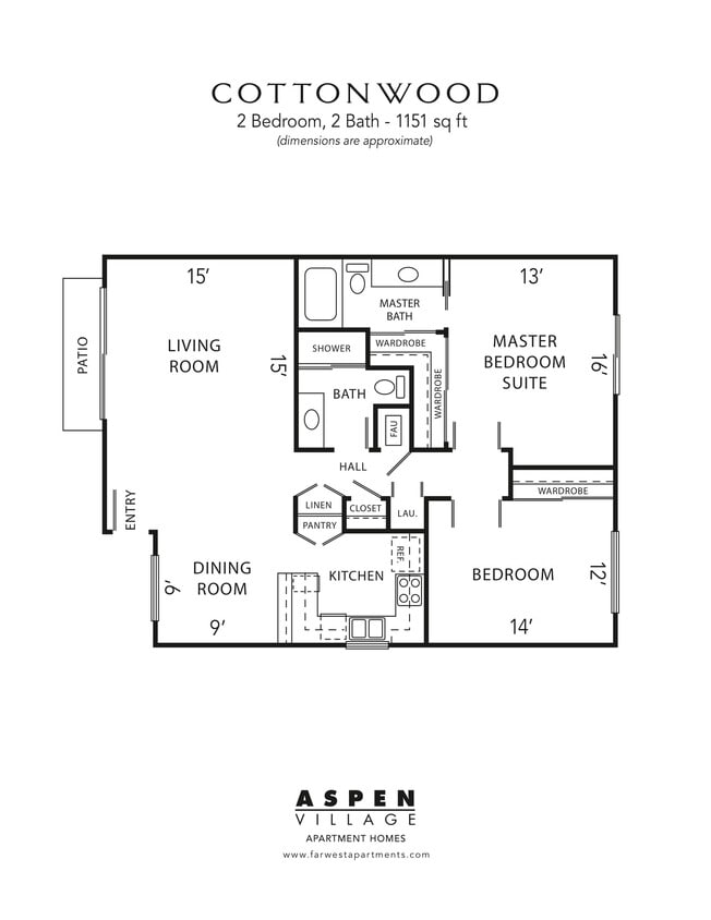 Floor Plan - Cottonwood