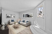 living room lower level - 3525 N Poinsettia Ave Apartments Unit Manhattan Beach Gem