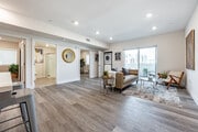 3BR, 2BA - 1,330SF - Dining / Living Room - The Secret Apartments