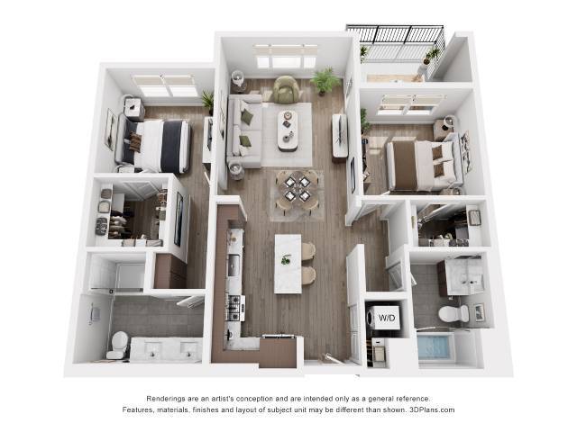 Floor Plan - 2A-Alt