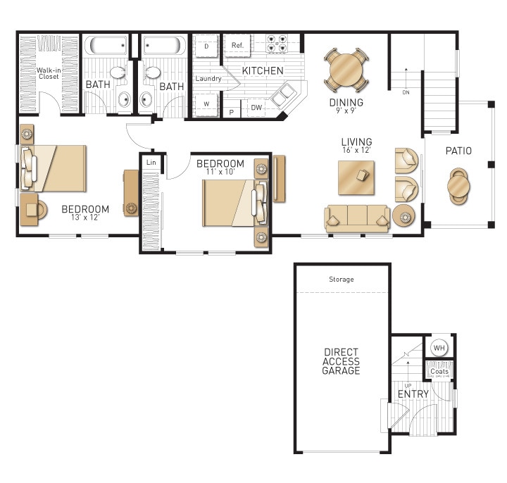 Floor Plan - Plan J