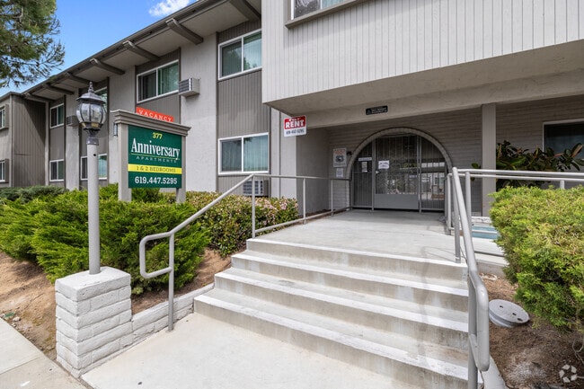 Entrance - Anniversary Apartments