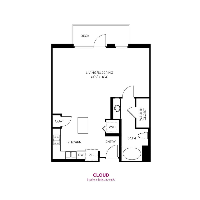 Floor Plan - Cloud Studio