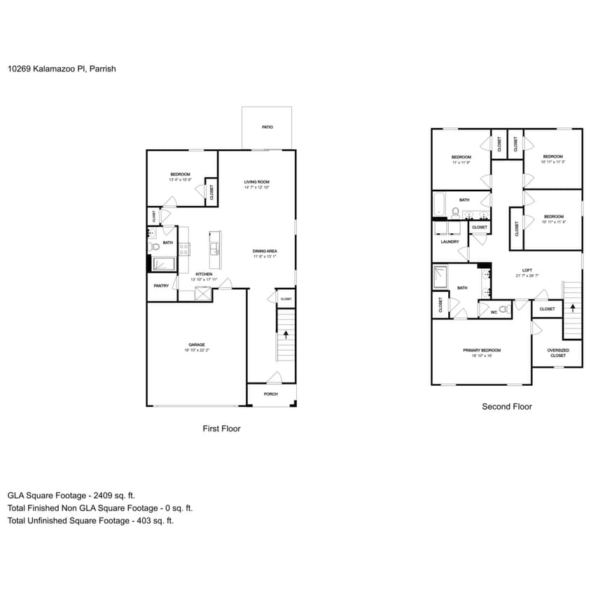 Floor Plan - Plan 1