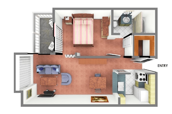 Floor Plan - Plan B - South