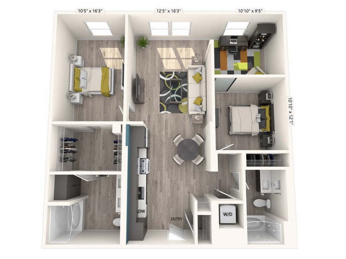 Floor Plan - B7-FinishII-Unit205