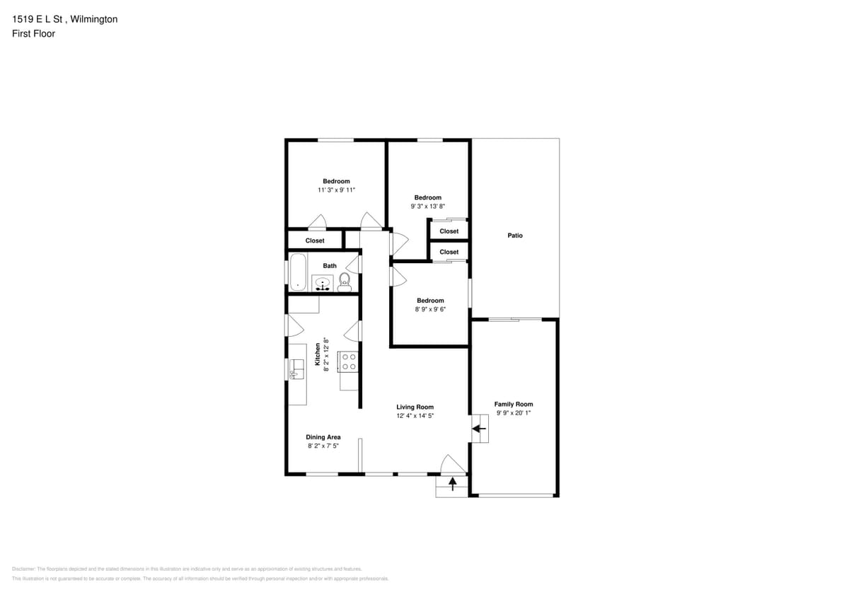 3D Tour - 1519 E L St House
