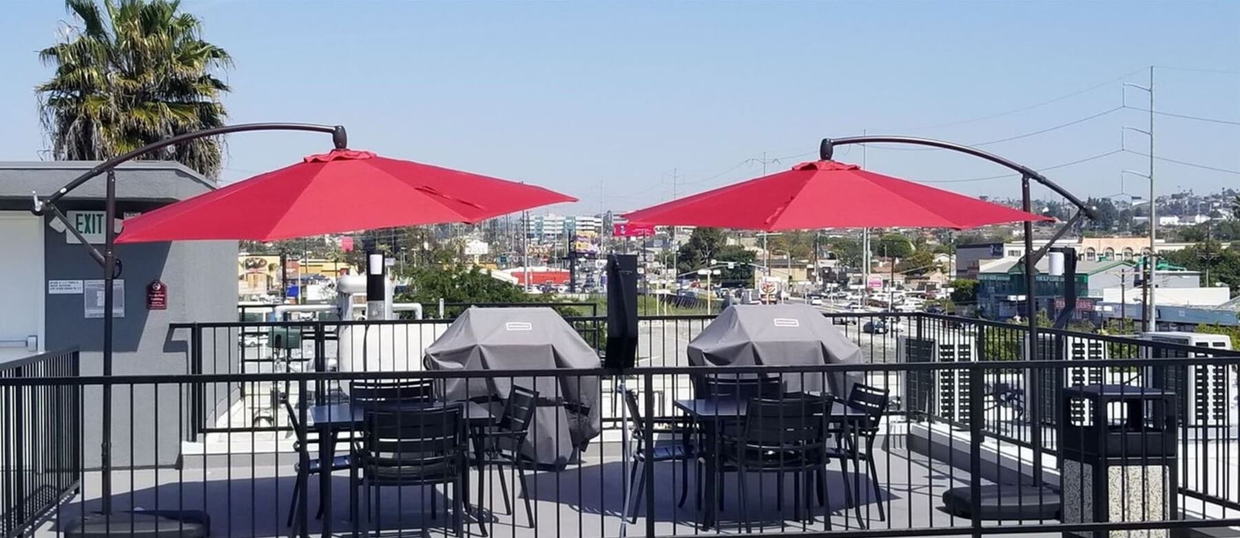 Community Rooftop Deck - AtSix - 6908 Knowlton Pl
