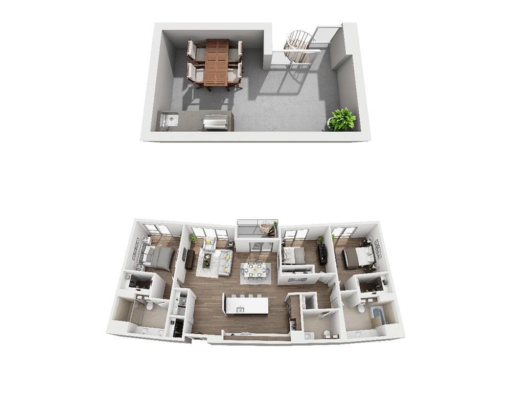 Floor Plan - C2.5I Penthouse