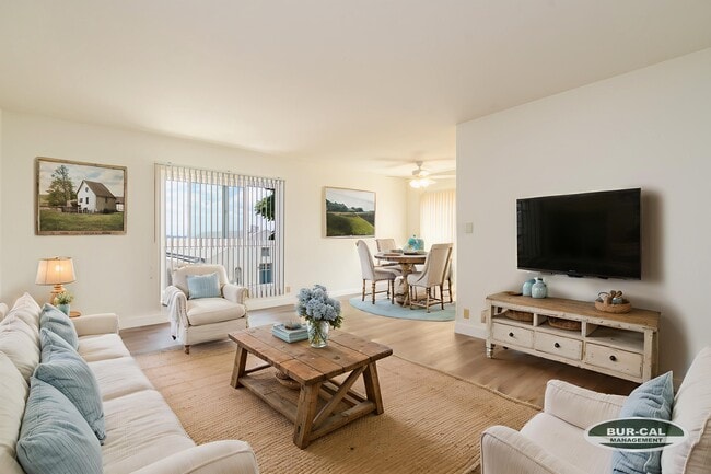 Living Room, Virtually Staged (Furniture Not Included) - 715 E. Providencia Ave