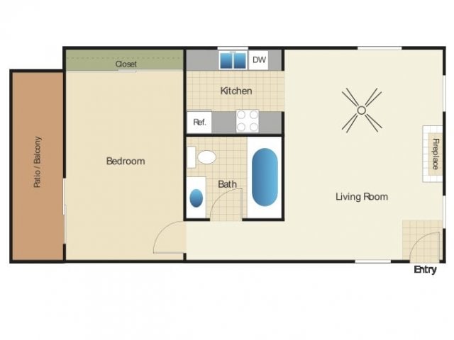 Aspire - 1 Bed 1 Bath