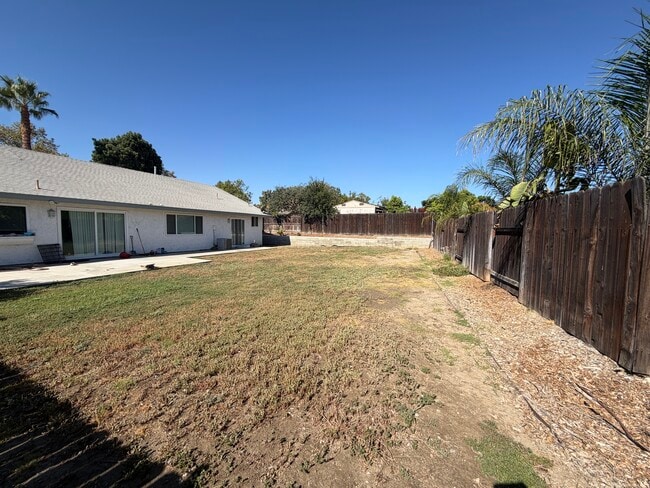 Back yard looking west 2026 - 25770 Mariposa St