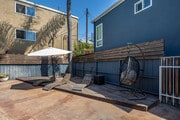 Pool Seating Area - 1821 5th St. Apartments