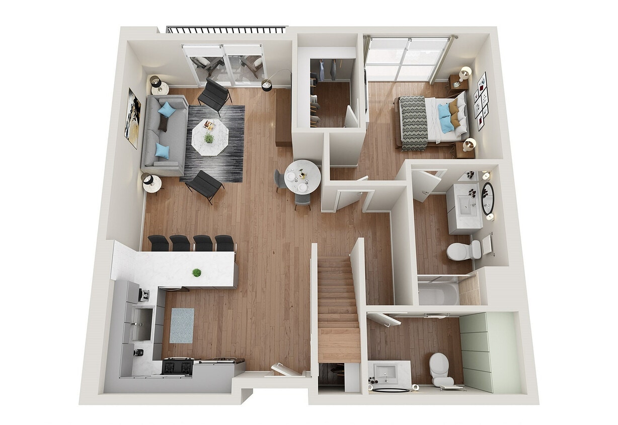 Lotus 1st floor - 1x1 - Lotus