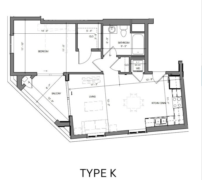 Floor Plan - TYPE K
