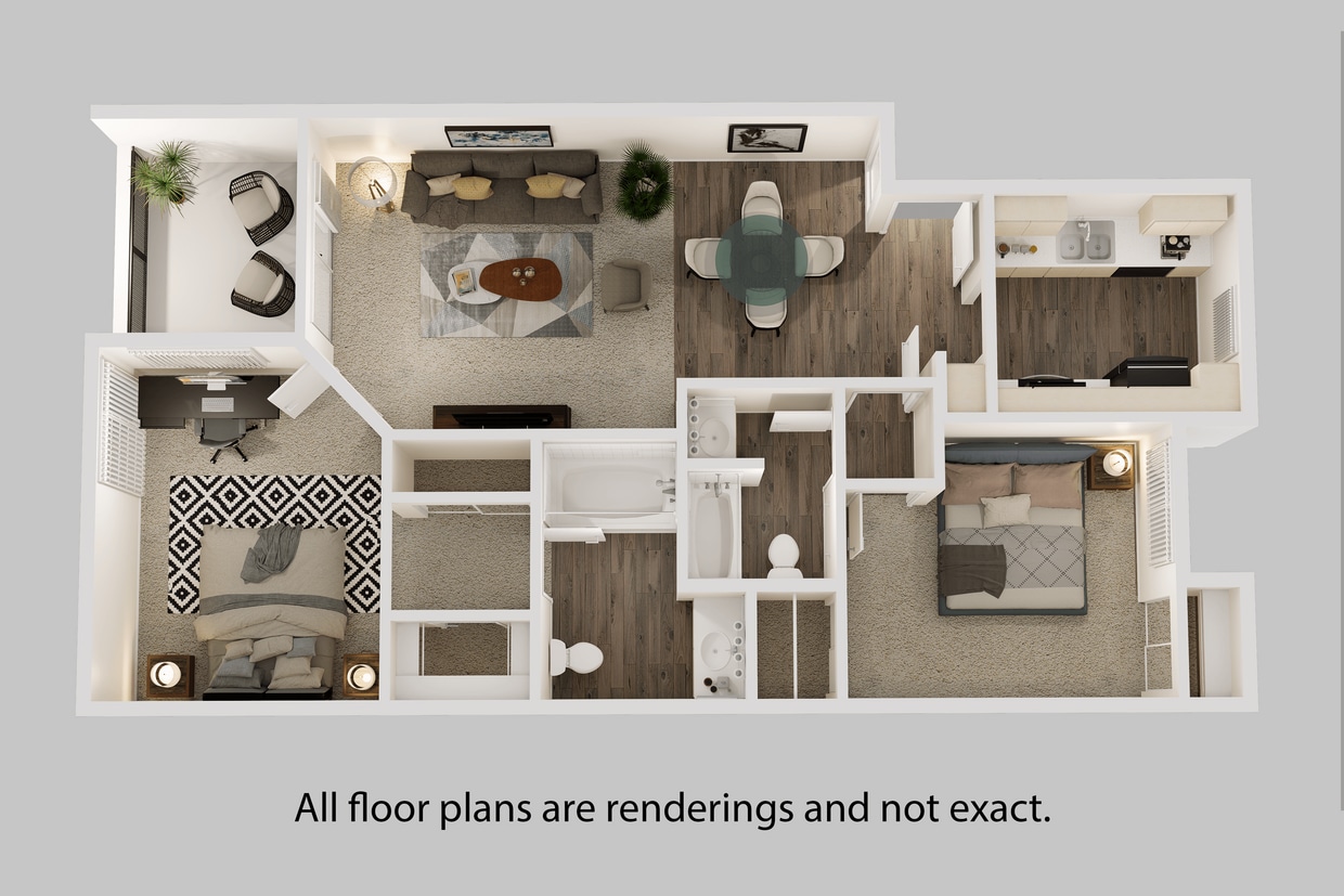 Floor Plan - 2 Bedroom
