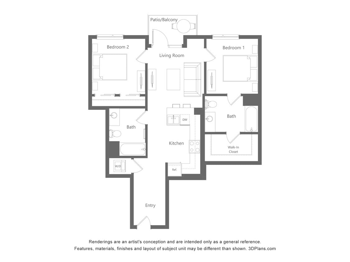 Floor Plan - 2A1