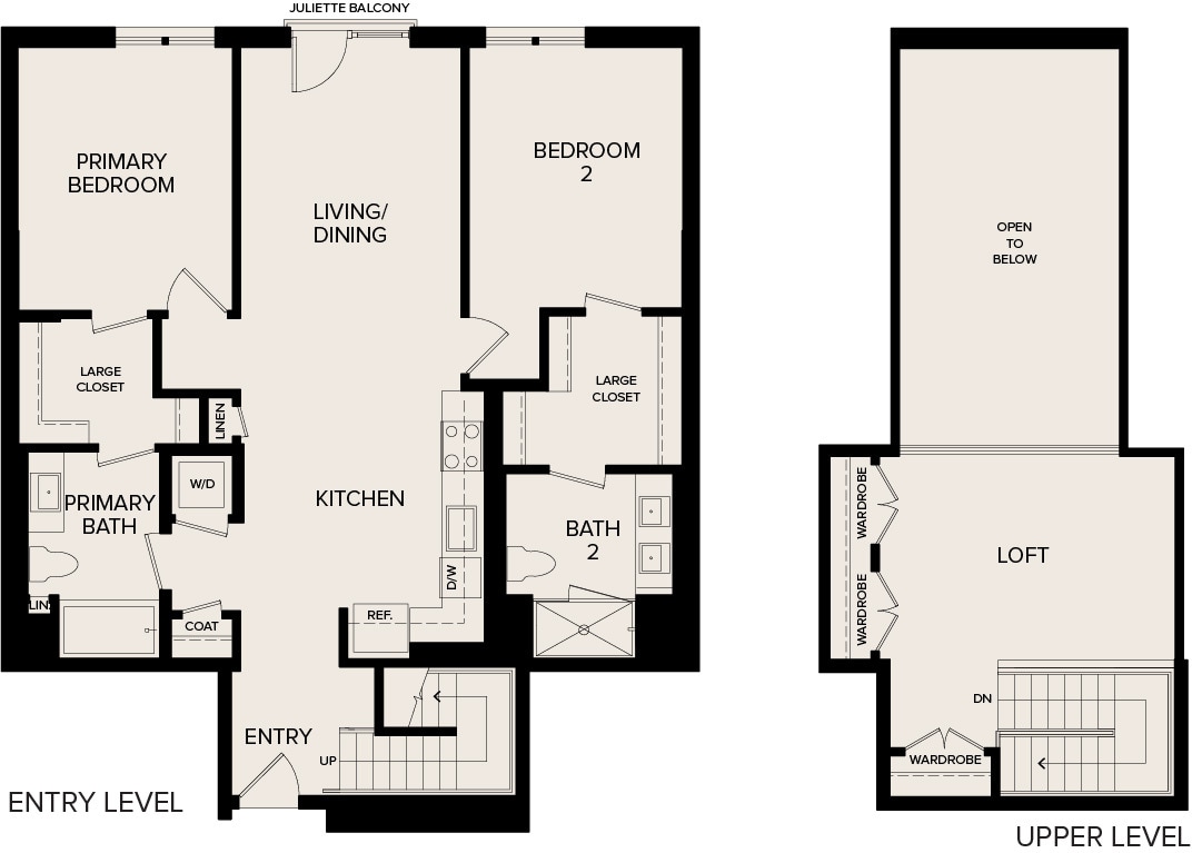 Floor Plan - 2D LOFT