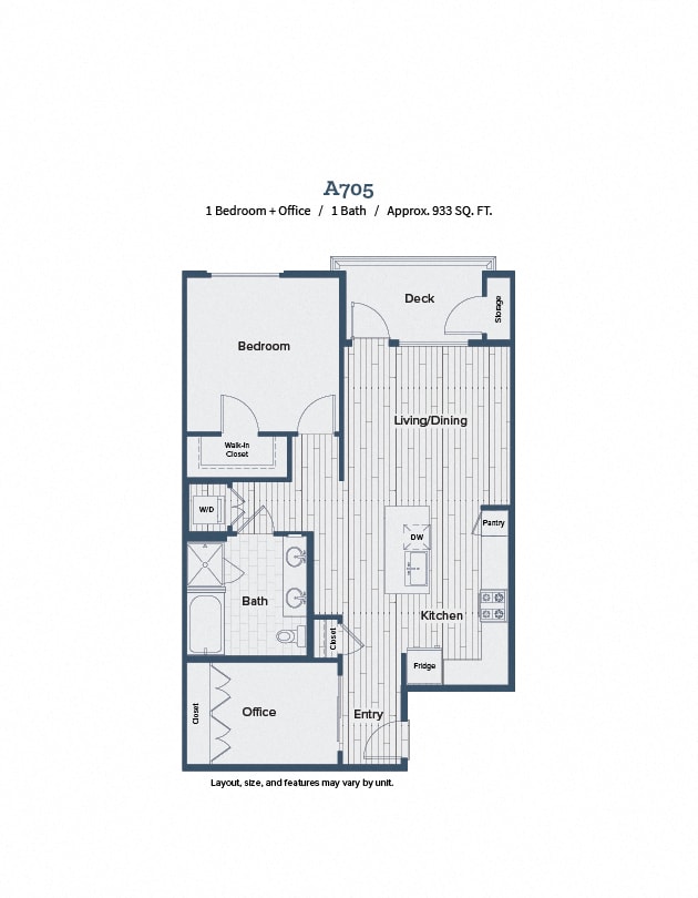 Floor Plan - A705