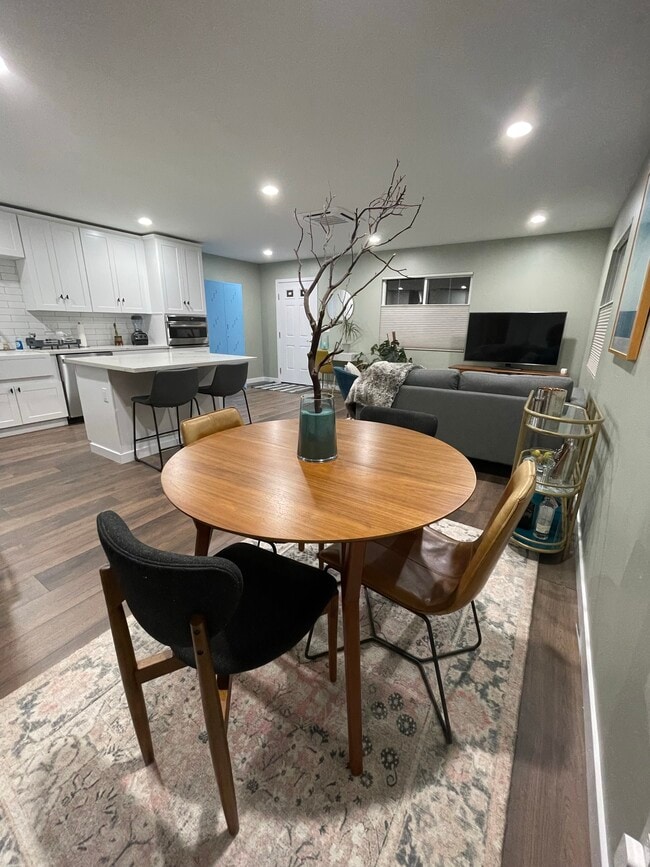Open layout includes room for a dining area. - 1755 Mission Cliff Dr Unit 1753