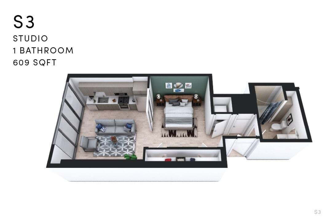 Floor Plan - S3 Studio