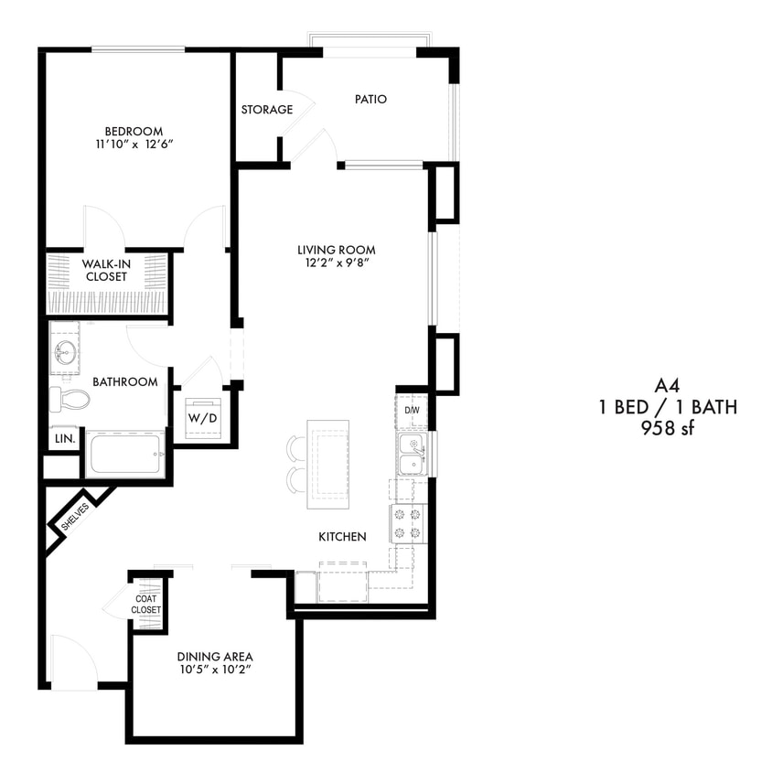 Floor Plan - Plan A4