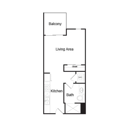 Floor Plan - S2 Studio