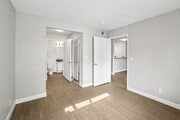 2BR, 2BA - 859SF - Primary Bedroom - Laurel Terrace