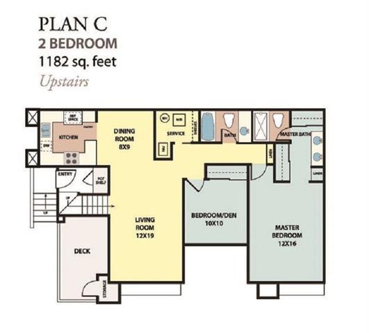 Floor Plan - Plan C Upstairs