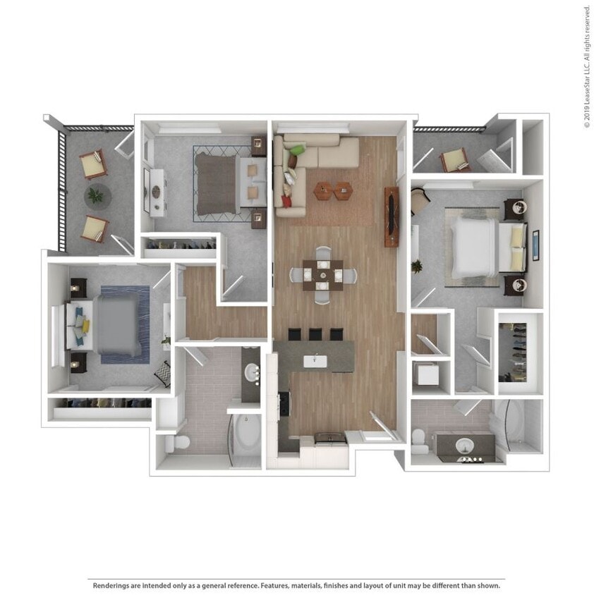 C1: 3bed 2bath - C1