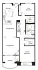Floorplan - 6221 Monterey Rd Unit 102