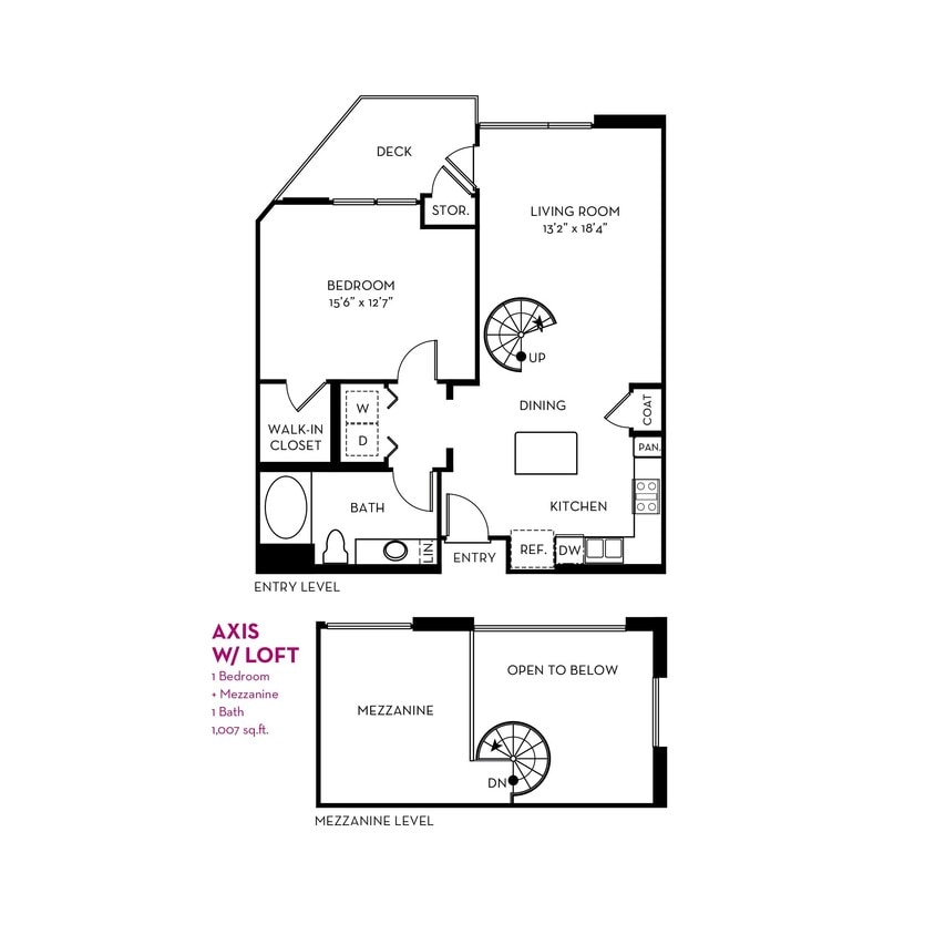 Floor Plan - Axis w Loft