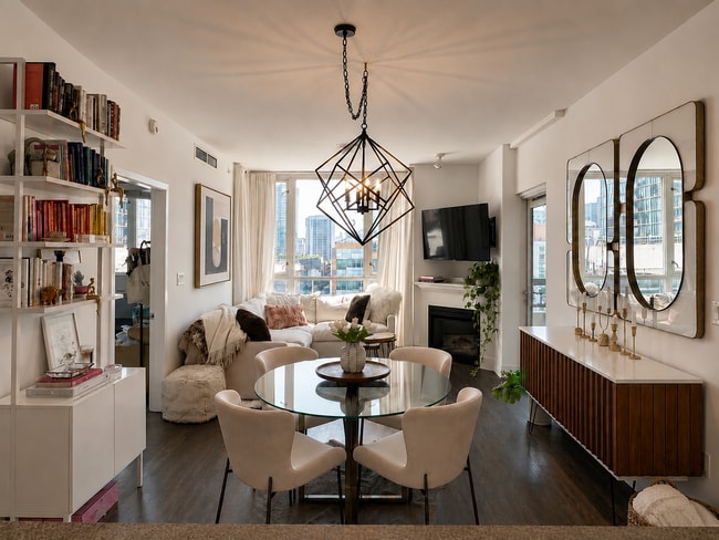 Living/Dining Room - 300 W Beech St Unit 1301