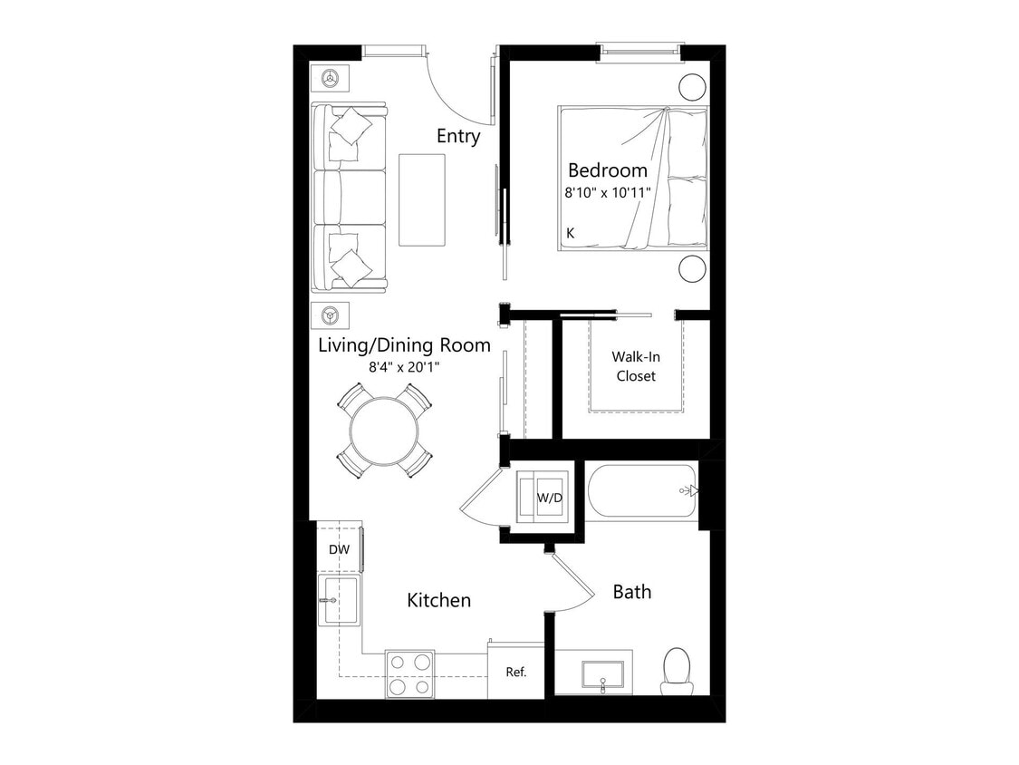 Floor Plan - 1430-Lincoln_1B.5