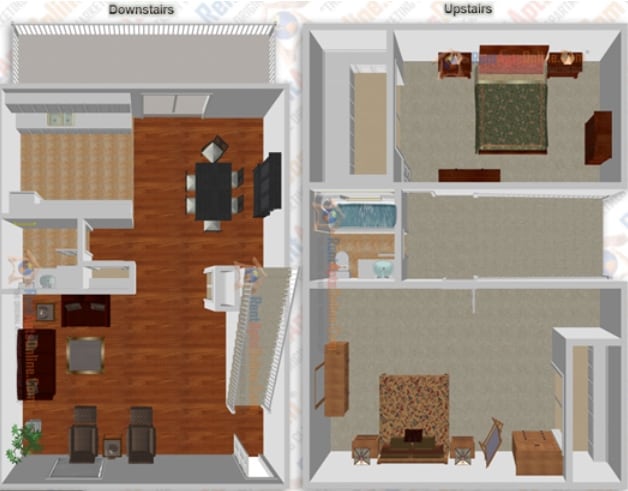 2BR/1.5BA - 2 bd 1.5 ba Townhomes 