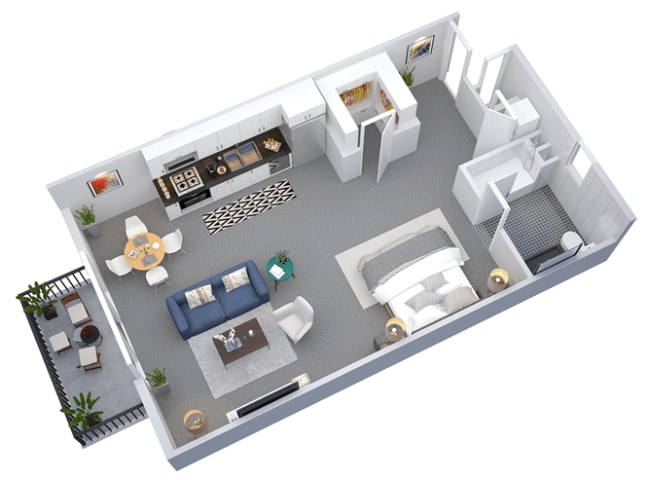 Floor Plan - The Mayan