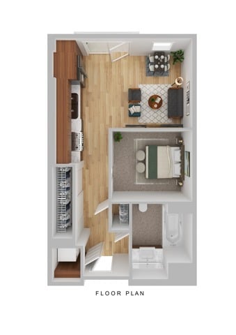 S1 - Studio - 523 sqft - S1