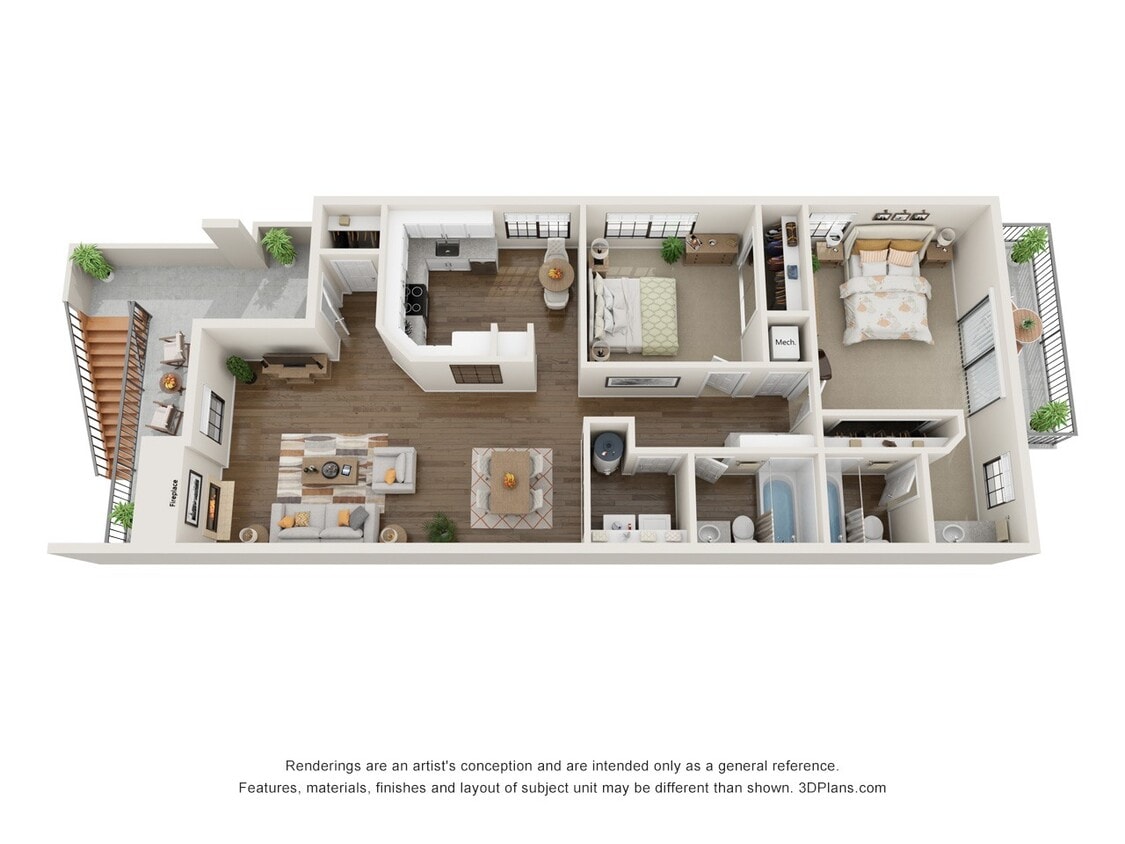 Floor Plan - Residence 3 Luxury