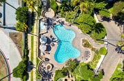 Aerial overview of Village pool - 620 The Village Unit #301